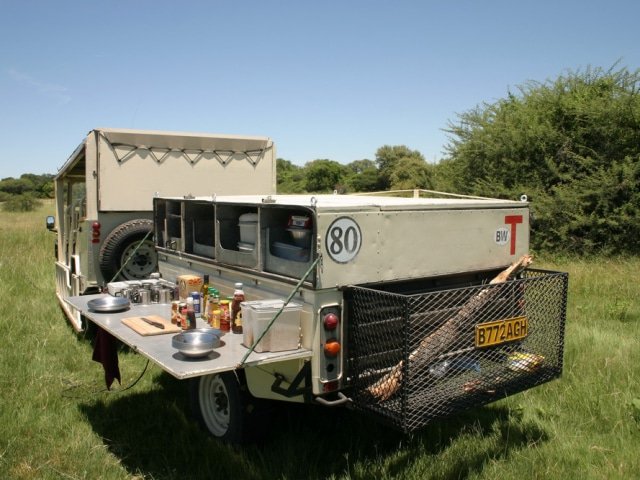 Fully-serviced Mobile Camping