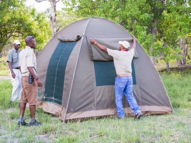 Fully-serviced Mobile Camping