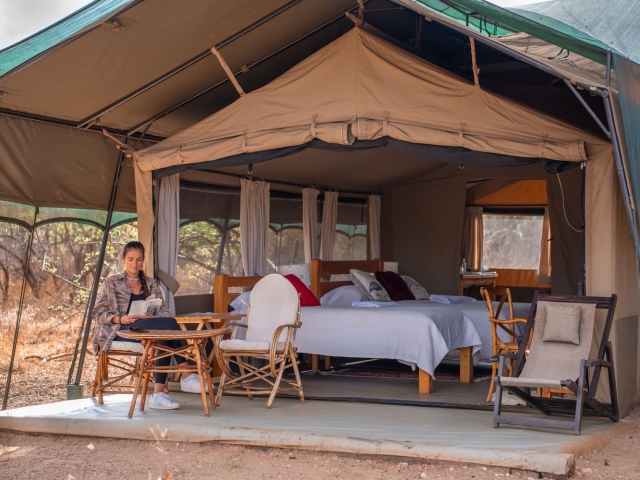 Amboseli Camp, Selenkay Conservancy, Kenya
