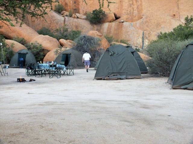 Fully-Serviced Mobile Camping