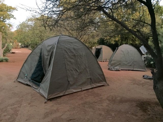 Fully-Serviced Mobile Camping