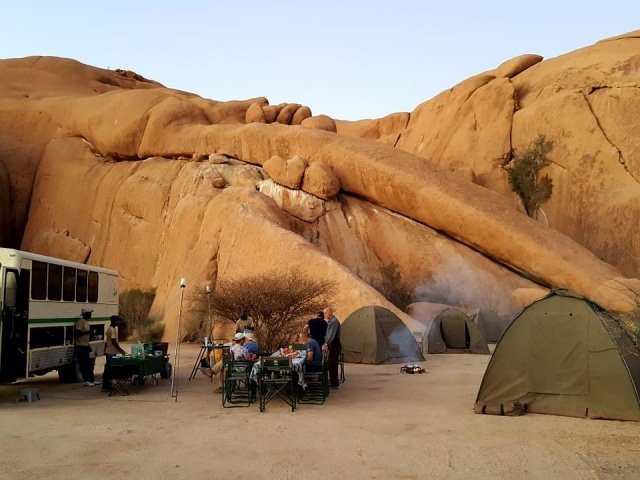 Fully-Serviced Mobile Camping