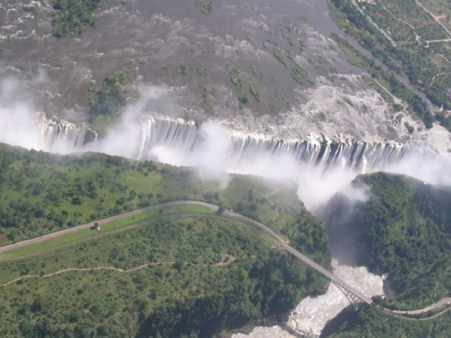 Victoria Falls and Zambezi
